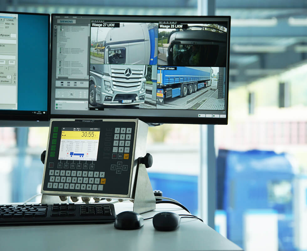 Application example: Truck scale controller Application example: Truck scale controller
